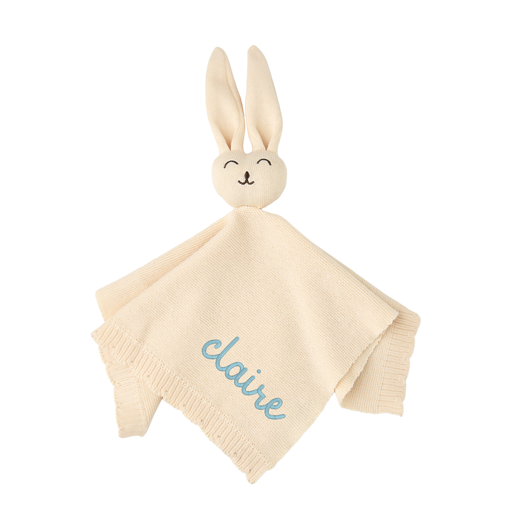 Oatmeal KNIT BUNNY LOVEY - Gigi and Max
