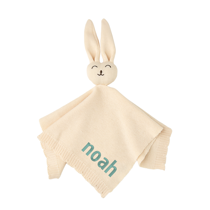 Oatmeal KNIT BUNNY LOVEY - Gigi and Max