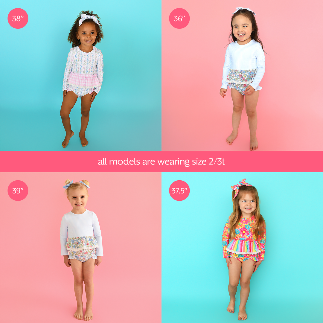 Molly RASH GUARD TWO PIECE SWIM SET - Gigi and Max