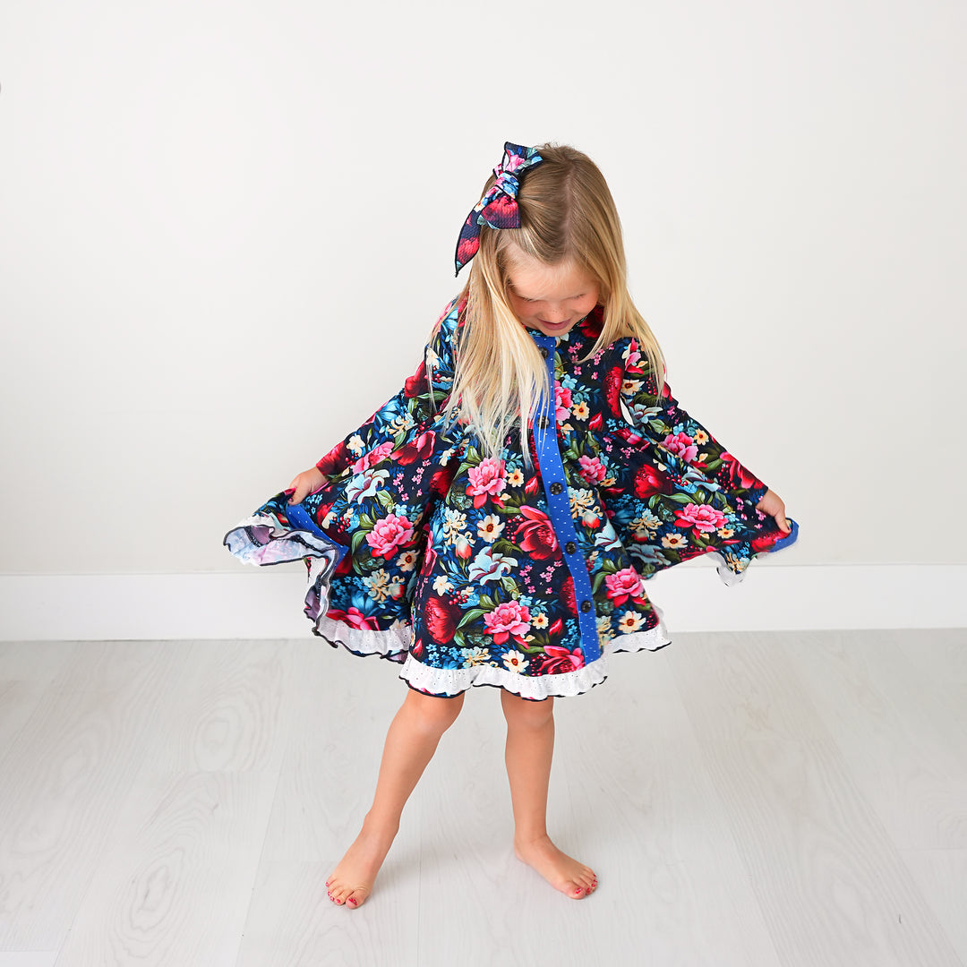 Aria BUTTON DRESS - Gigi and Max