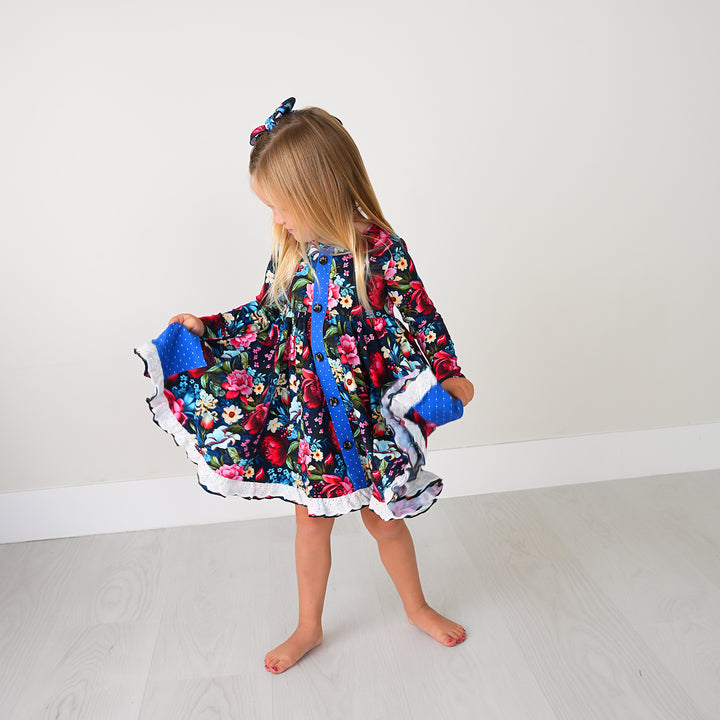 Aria BUTTON DRESS - Gigi and Max