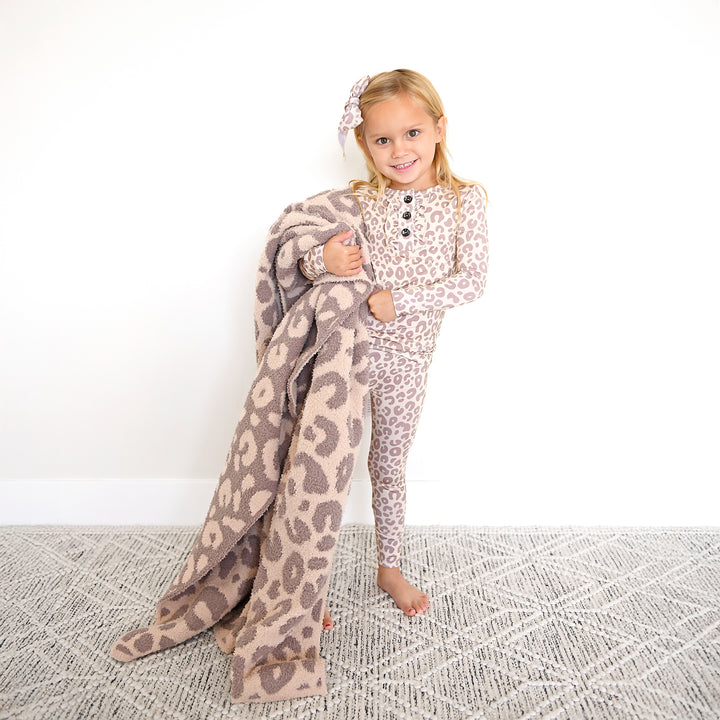 Amari Leopard RUFFLE TWO PIECE - Gigi and Max