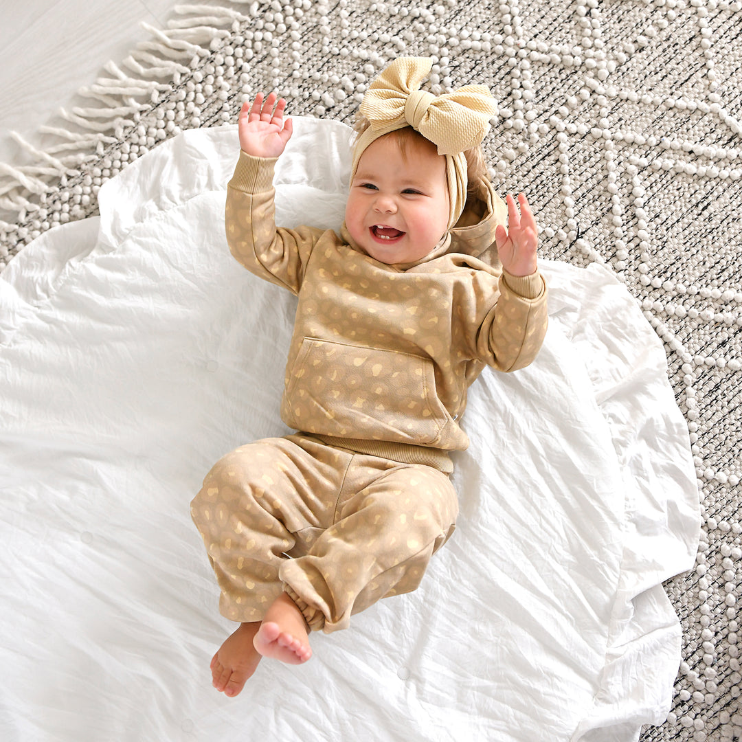 Amari Leopard SWEATSUIT - Gigi and Max