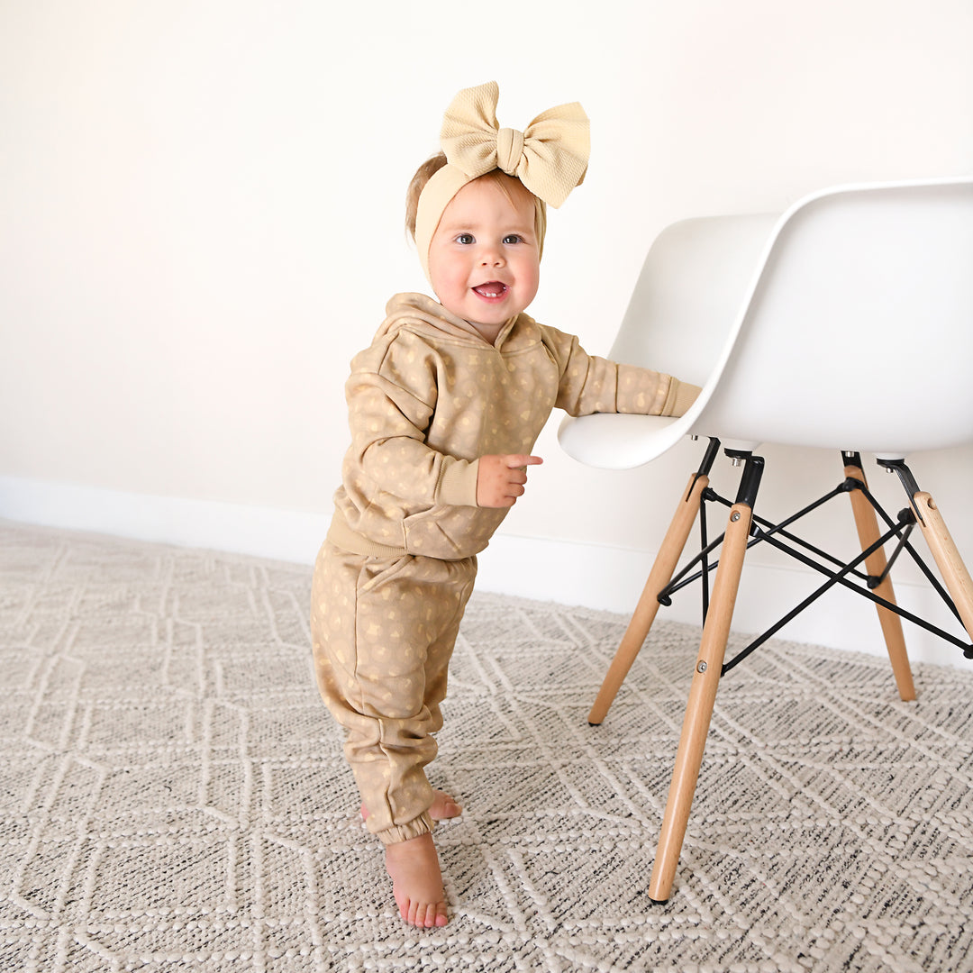 Amari Leopard SWEATSUIT - Gigi and Max
