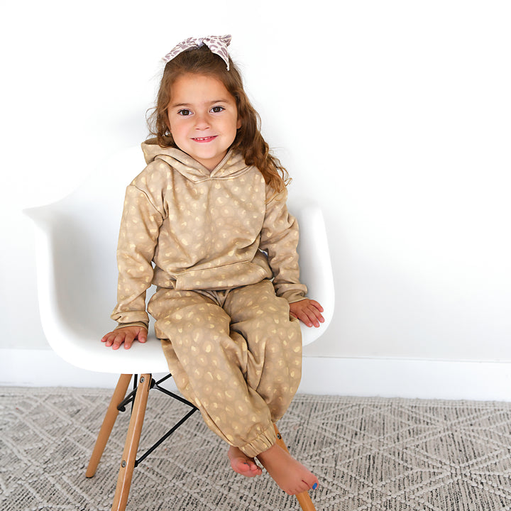 Amari Leopard SWEATSUIT - Gigi and Max