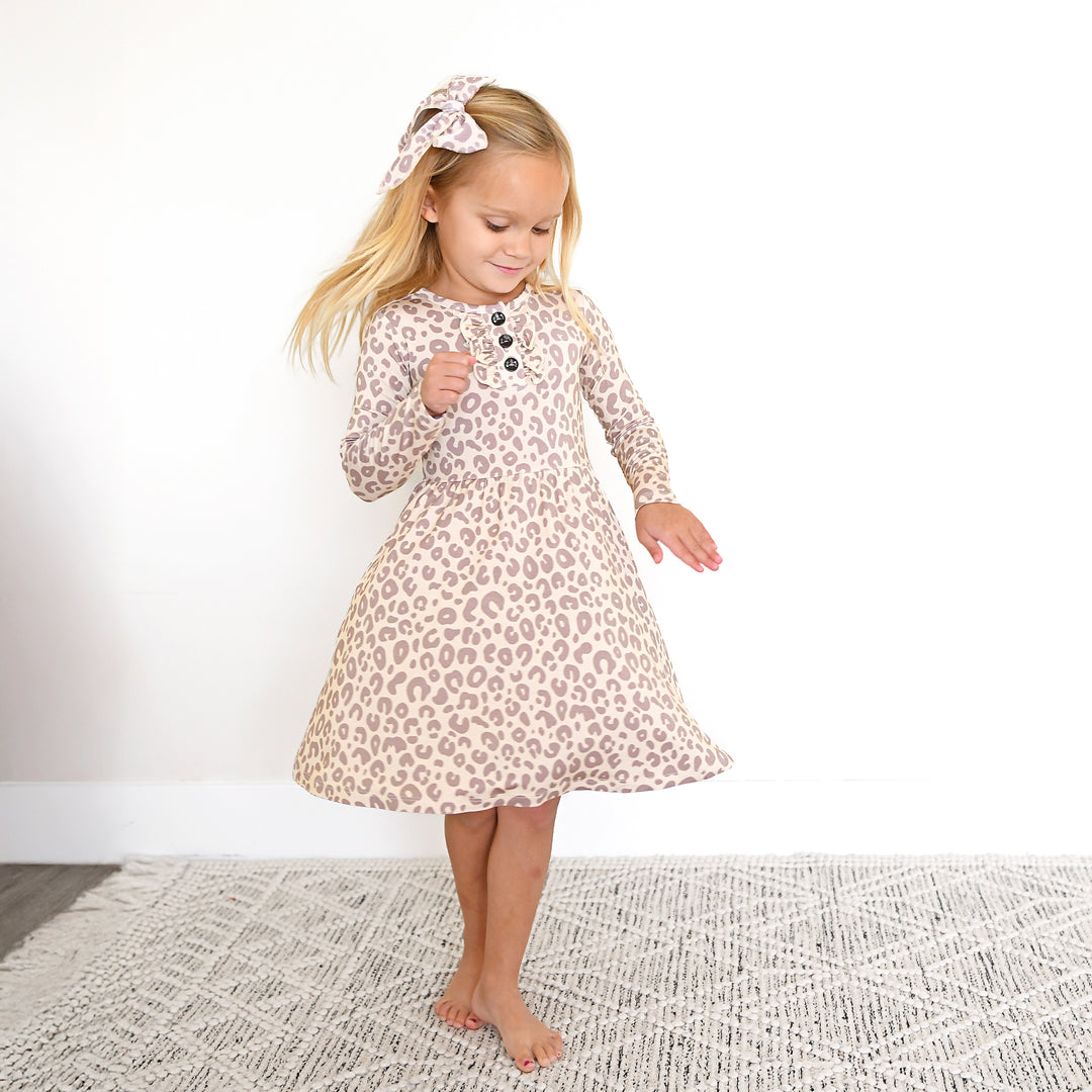 Amari Leopard TUTU DRESS - Gigi and Max