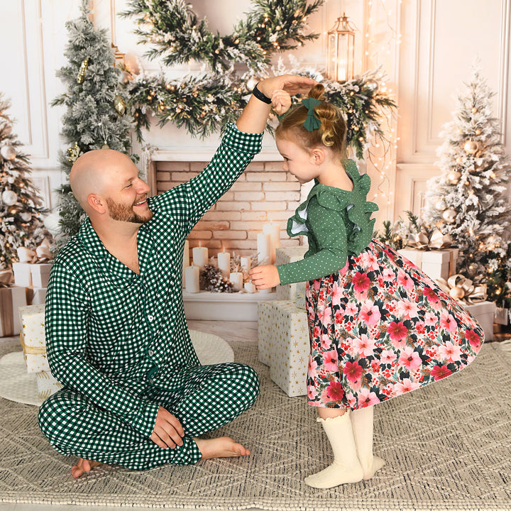 Mary RUFFLE LONG SLEEVE DRESS - Gigi and Max