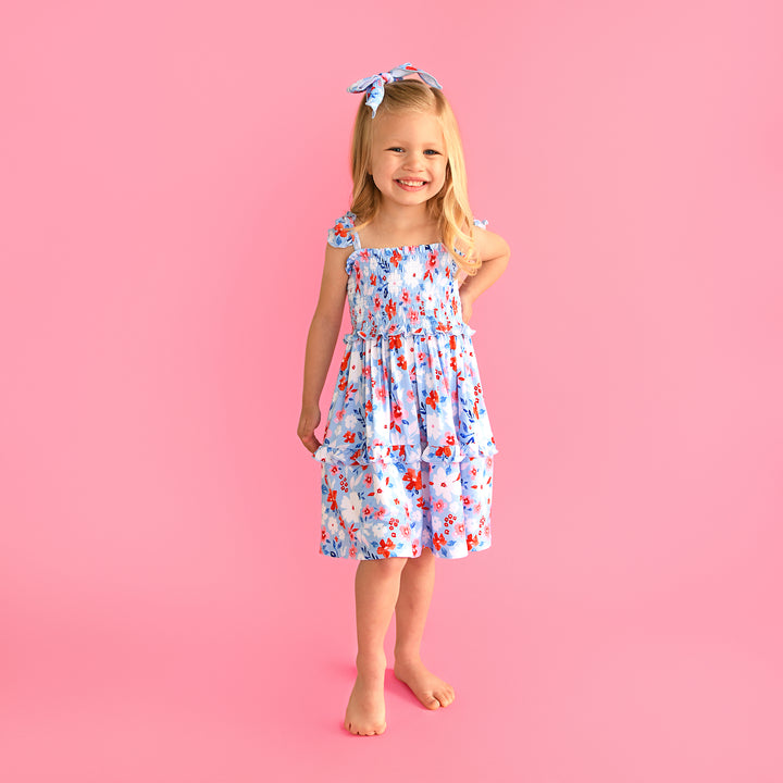 Betsy SMOCKED DRESS - Gigi and Max