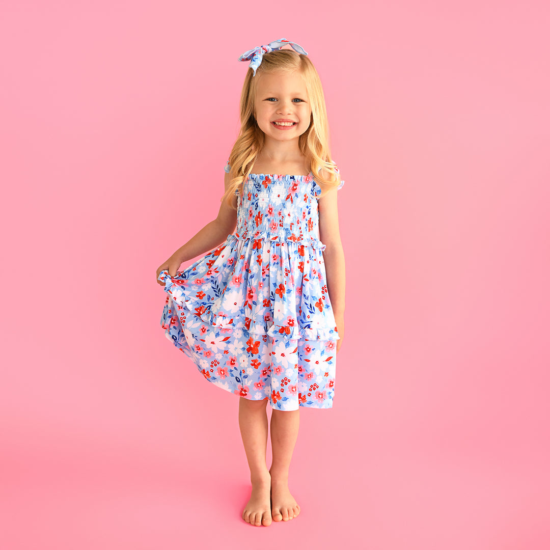 Betsy SMOCKED DRESS - Gigi and Max