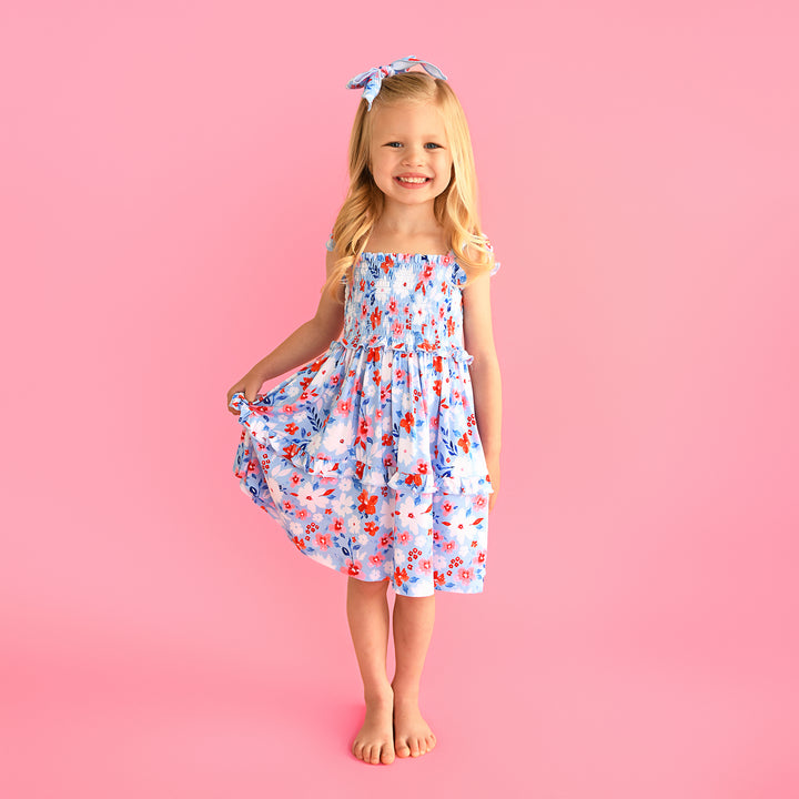 Betsy SMOCKED DRESS - Gigi and Max