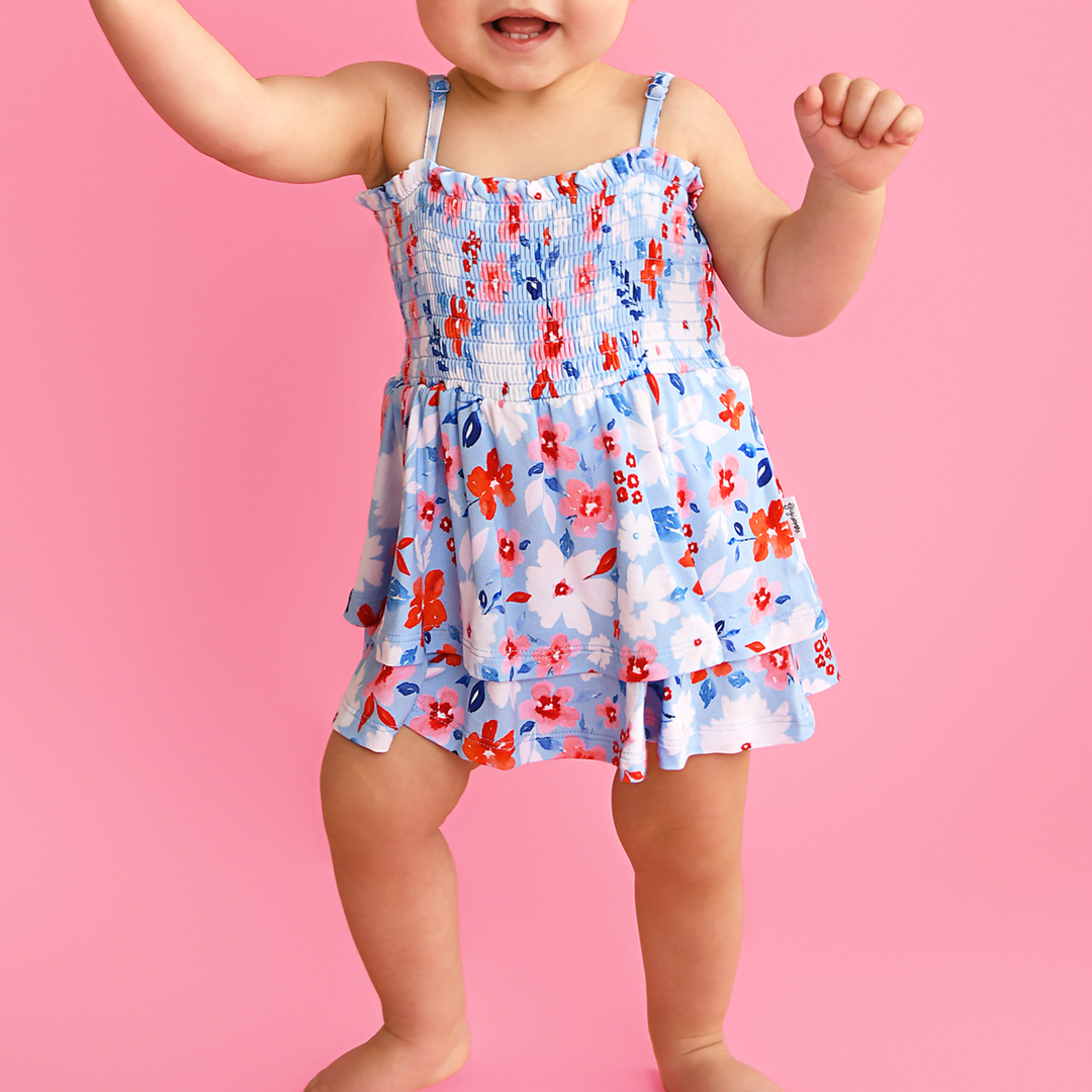 Betsy SMOCKED TIERED TUTU - Gigi and Max