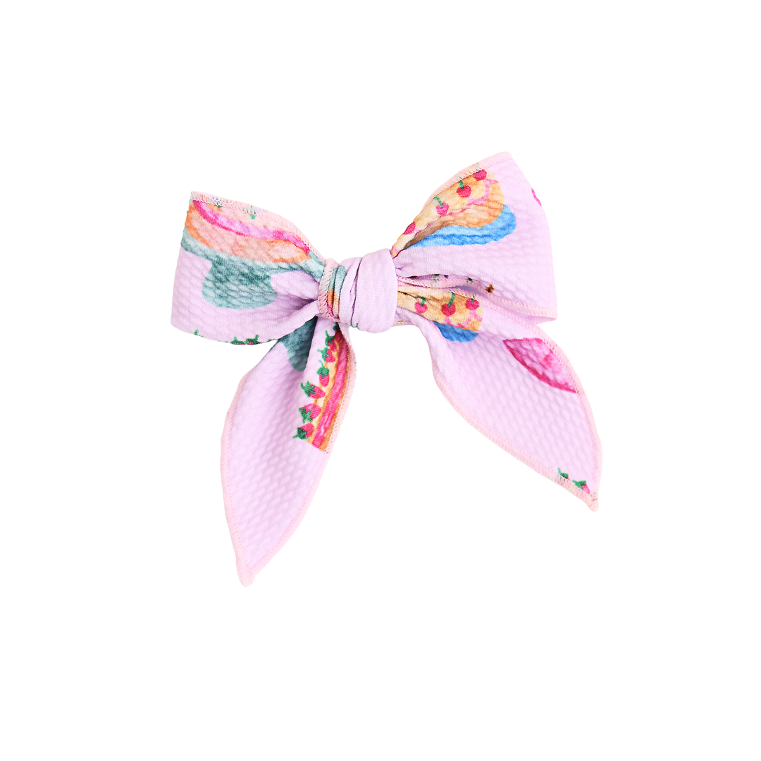 Birthday CLIP BOW - Gigi and Max