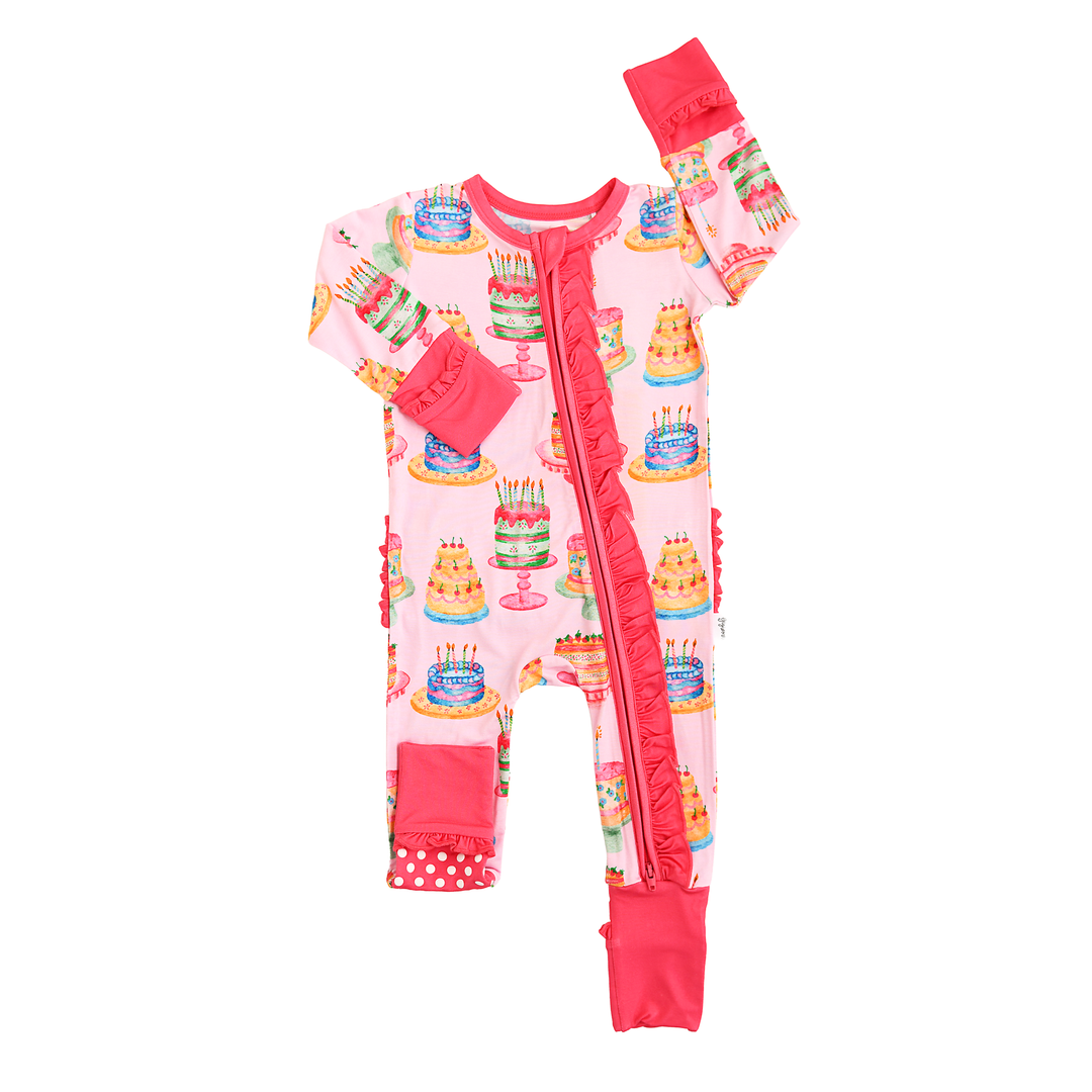 Birthday RUFFLE ZIP - Gigi and Max