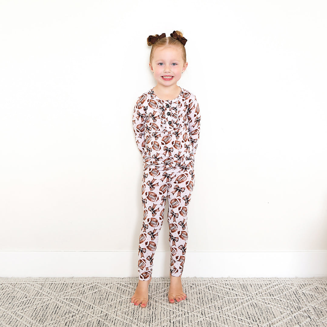 Blaire Football RUFFLE TWO PIECE - Gigi and Max