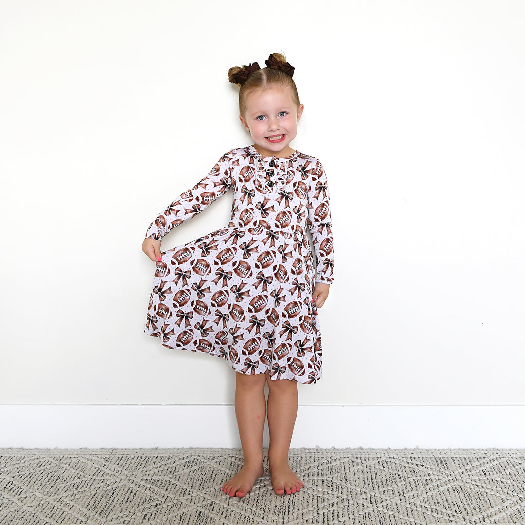 Blaire Football TUTU DRESS - Gigi and Max