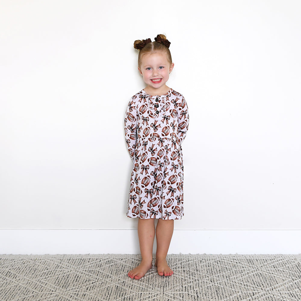 Blaire Football TUTU DRESS - Gigi and Max
