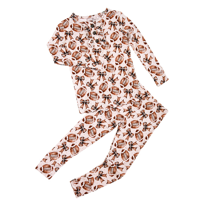 Blaire Football RUFFLE TWO PIECE - Gigi and Max