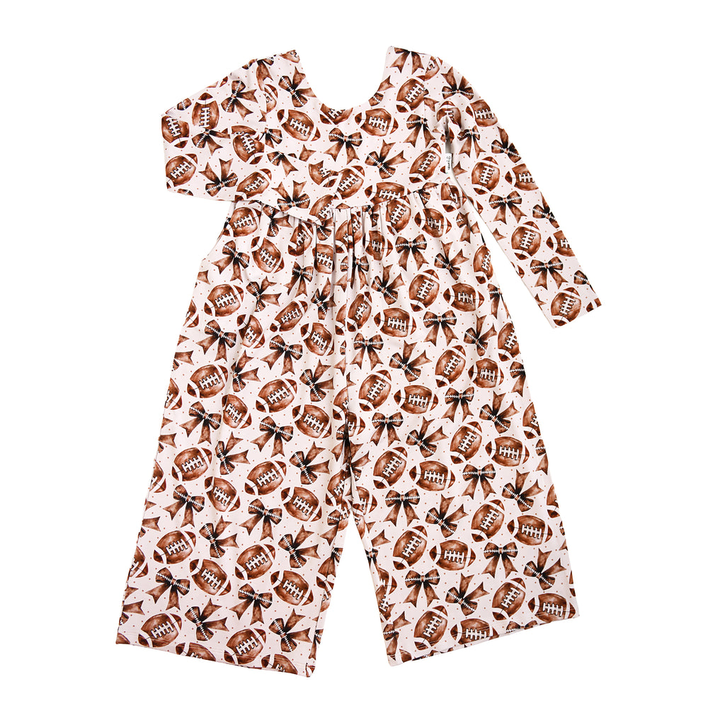 Blaire Bows WIDE LEG ROMPER - Gigi and Max