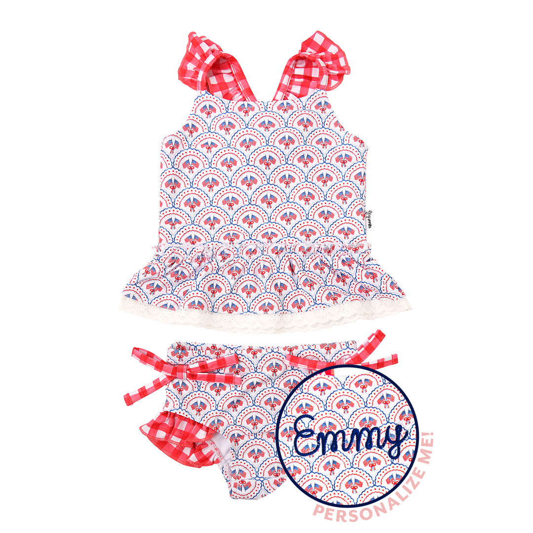 Remy RUFFLE TANK SWIM SET - Gigi and Max
