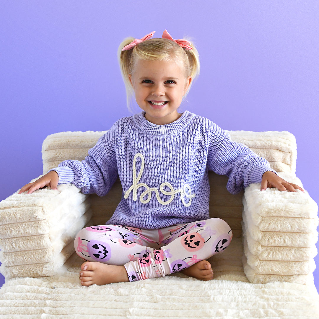 Boo Purple SWEATER