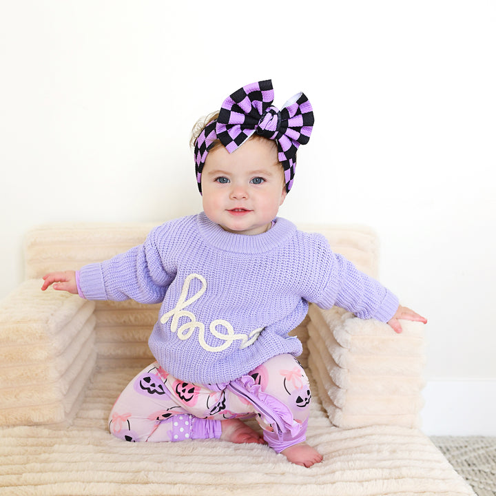 Boo Purple SWEATER