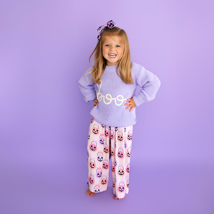 Boo Purple SWEATER - Gigi and Max