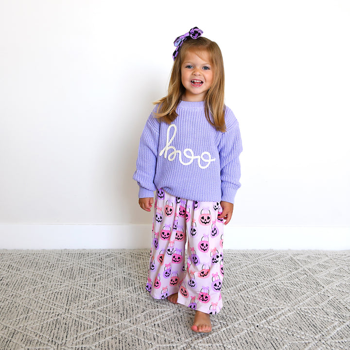 Boo Purple SWEATER - Gigi and Max
