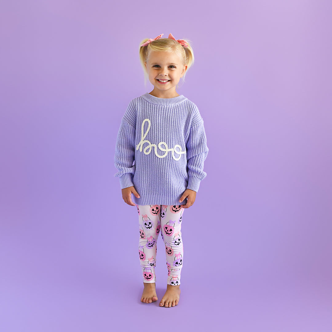 Boo Purple SWEATER