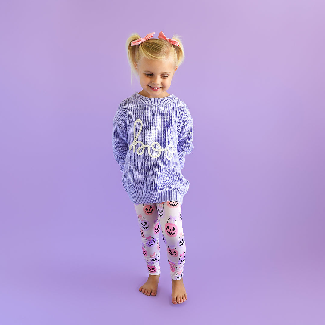 Boo Purple SWEATER