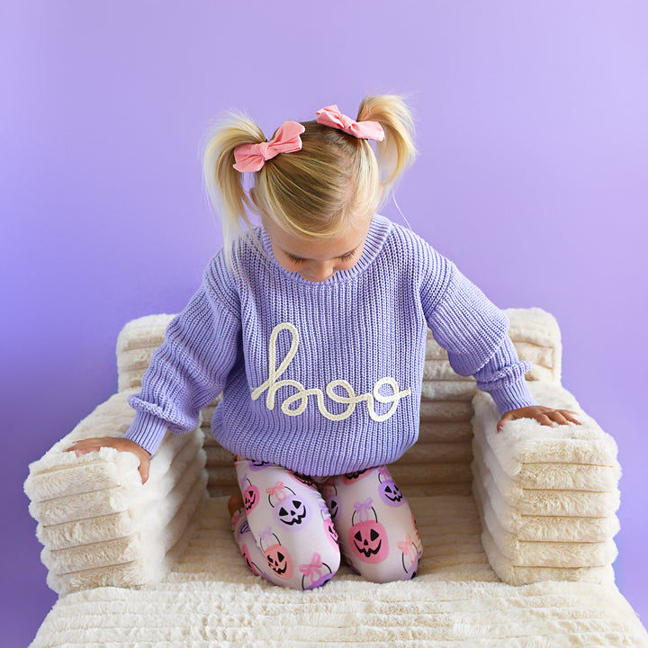 Boo Purple SWEATER