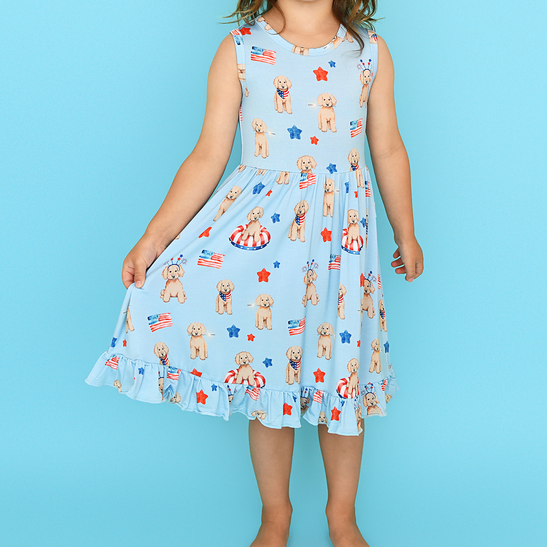 Bowie TANK TWIRL DRESS - Gigi and Max
