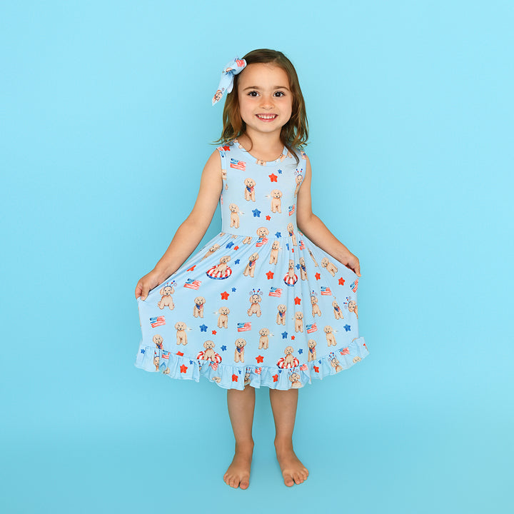 Bowie TANK TWIRL DRESS - Gigi and Max