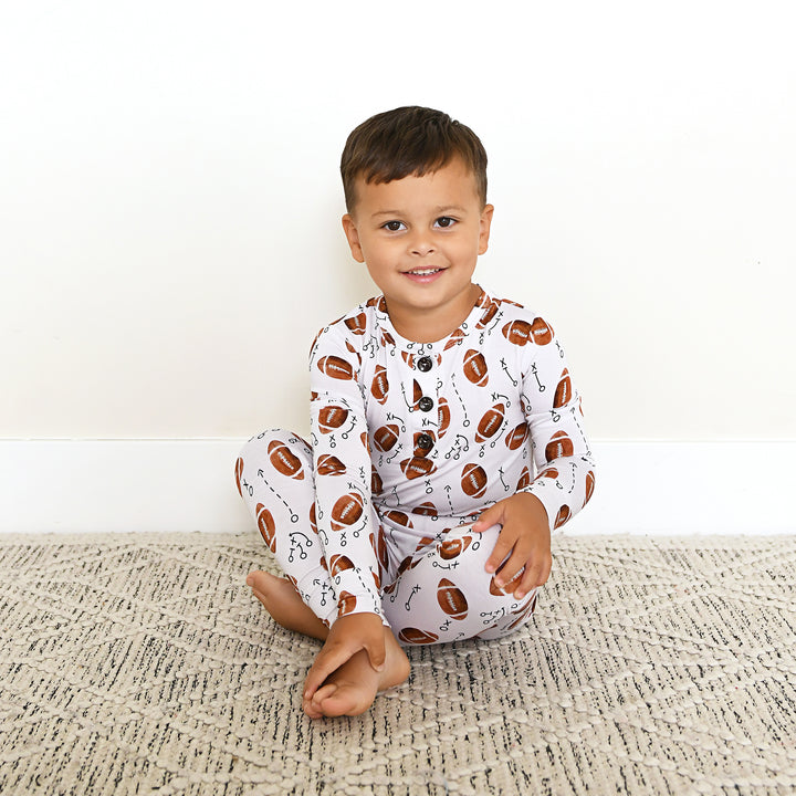 Brady Football TWO PIECE - Gigi and Max