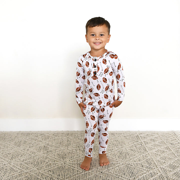 Brady Football TWO PIECE - Gigi and Max