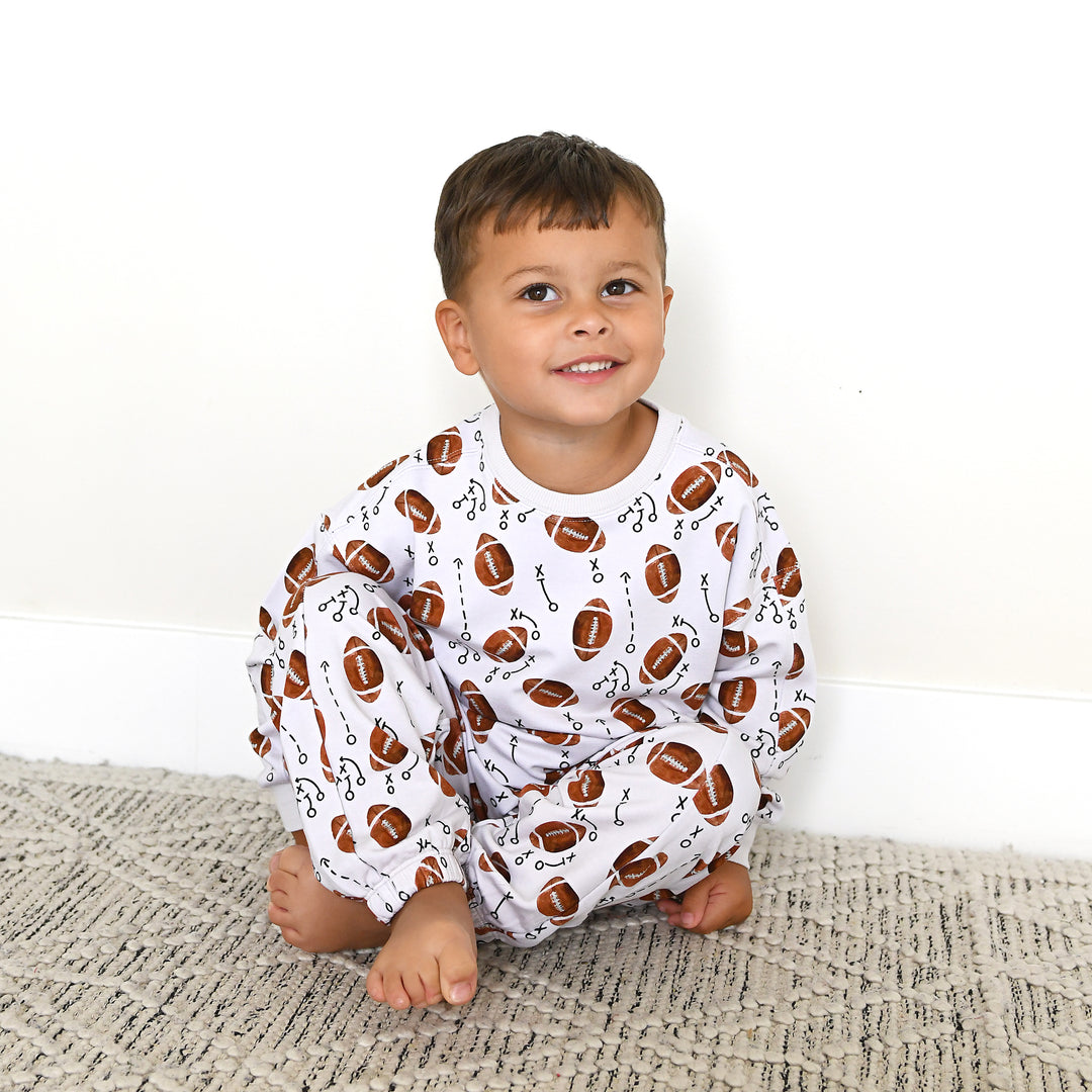 Brady Football SWEATSUIT - Gigi and Max