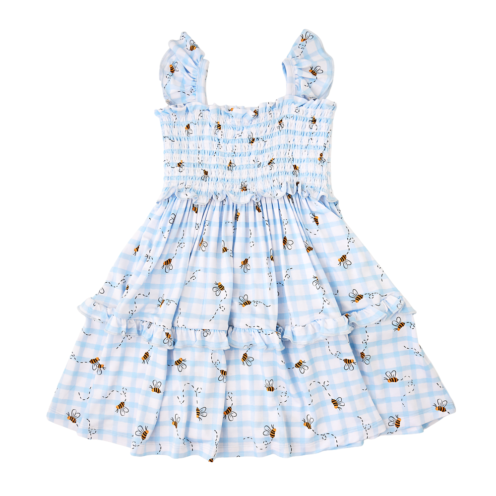 Buzz SMOCKED DRESS - Gigi and Max