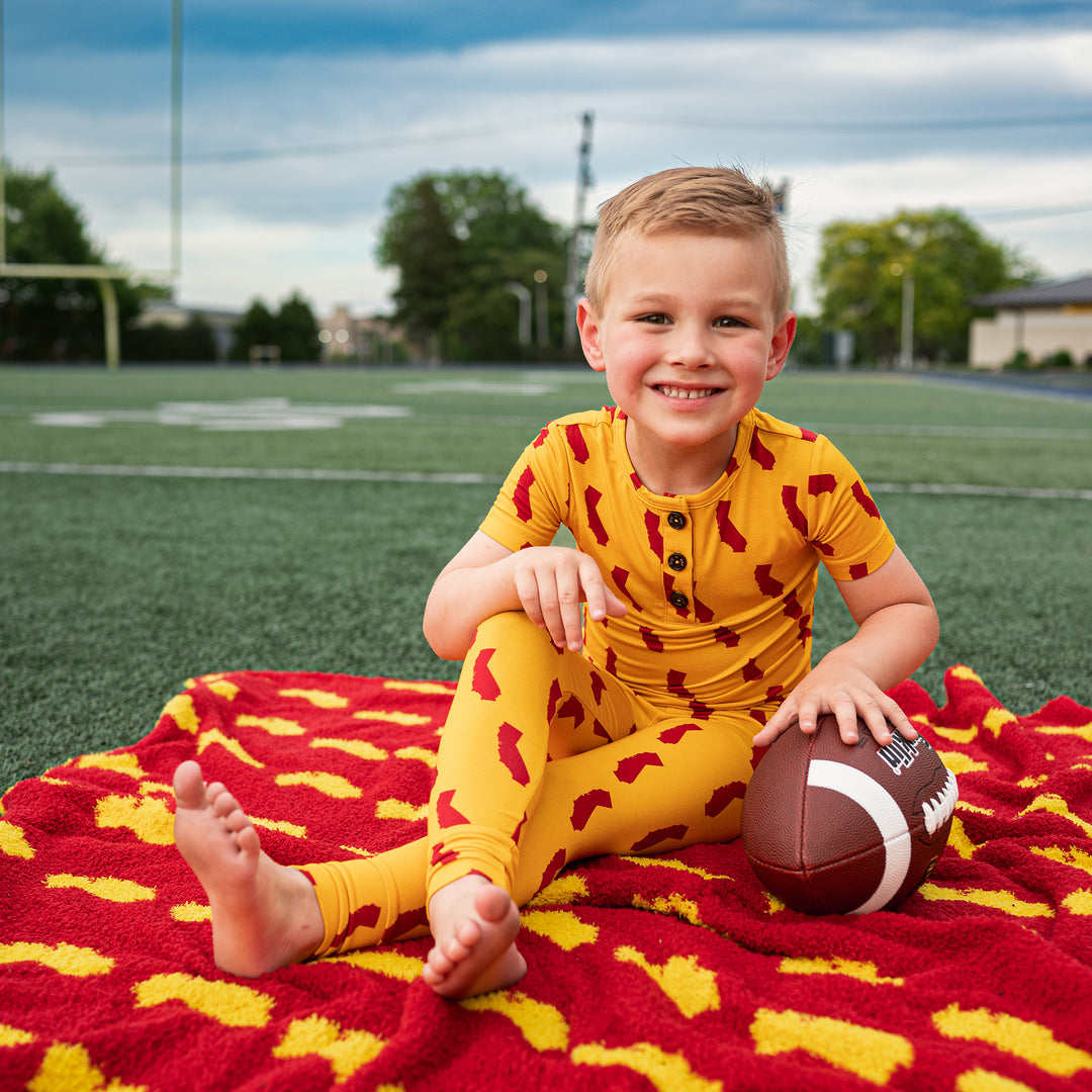 California Gold & Cardinal TWO PIECE - Gigi and Max