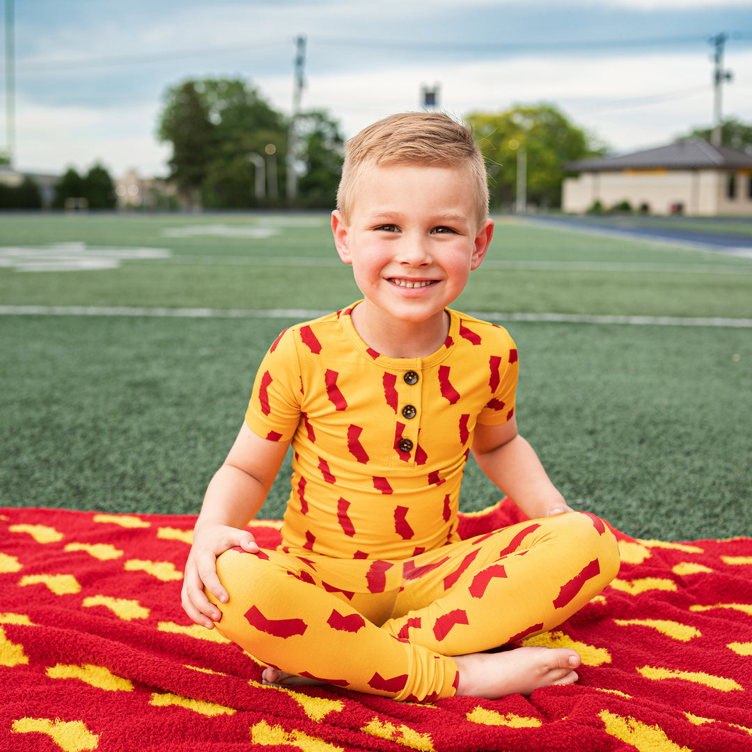 California Gold & Cardinal TWO PIECE - Gigi and Max
