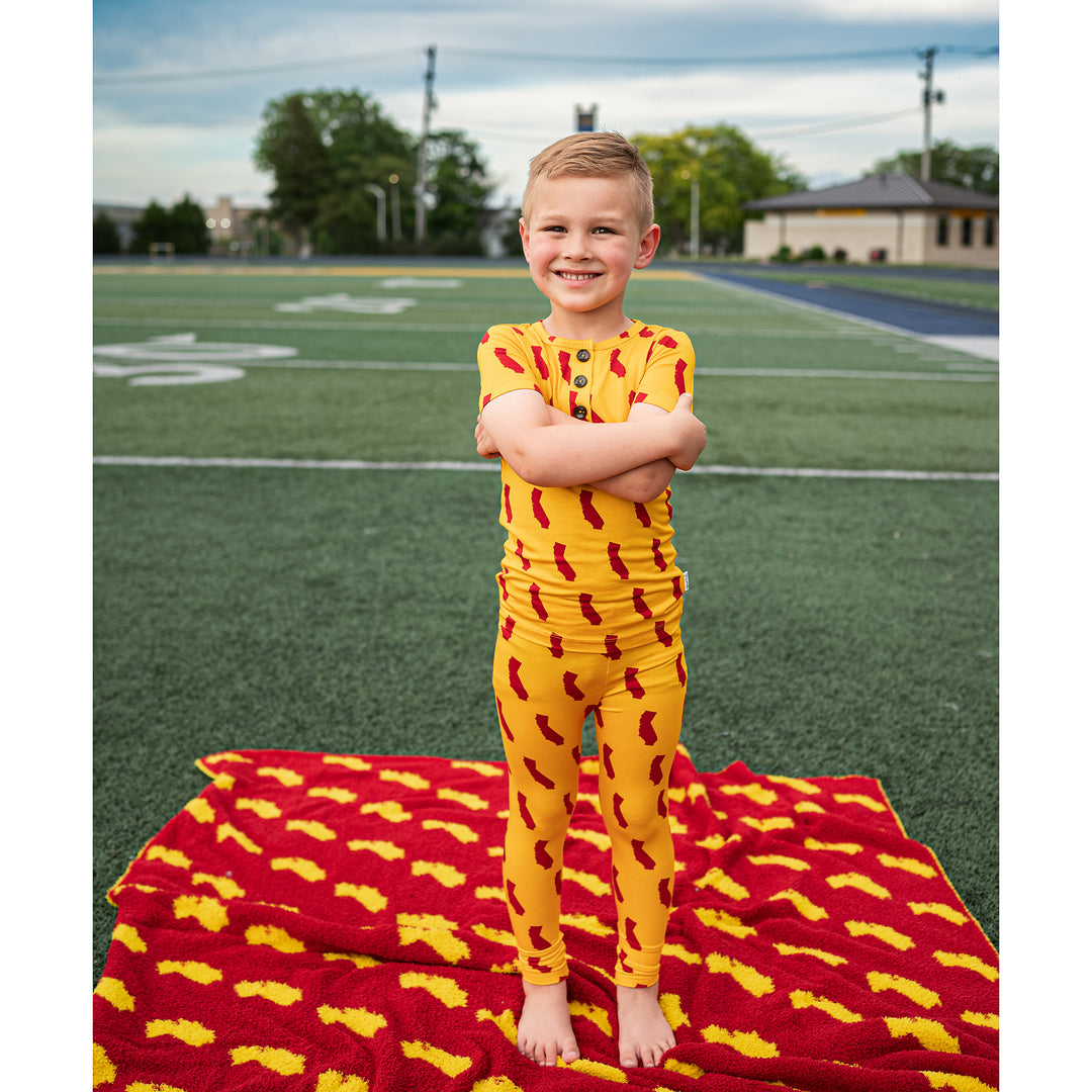 California Gold & Cardinal TWO PIECE - Gigi and Max