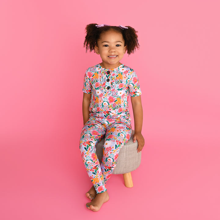Cecelia Floral RUFFLE TWO PIECE