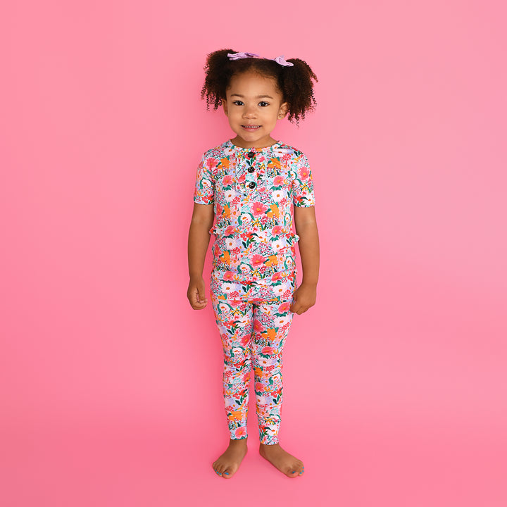 Cecelia Floral RUFFLE TWO PIECE