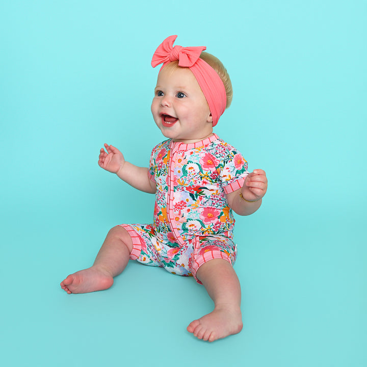 Cecelia Floral SHORTY ZIP - Gigi and Max