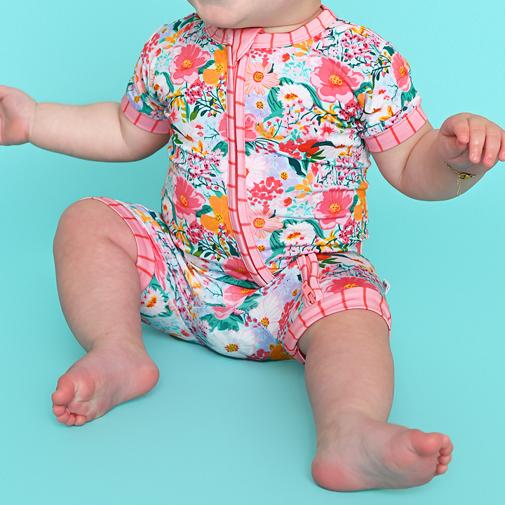 Cecelia Floral SHORTY ZIP