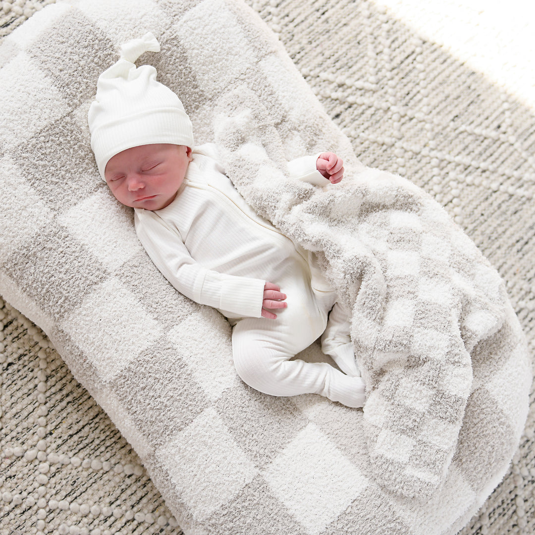 Charlie Ribbed KNOT HAT - Gigi and Max