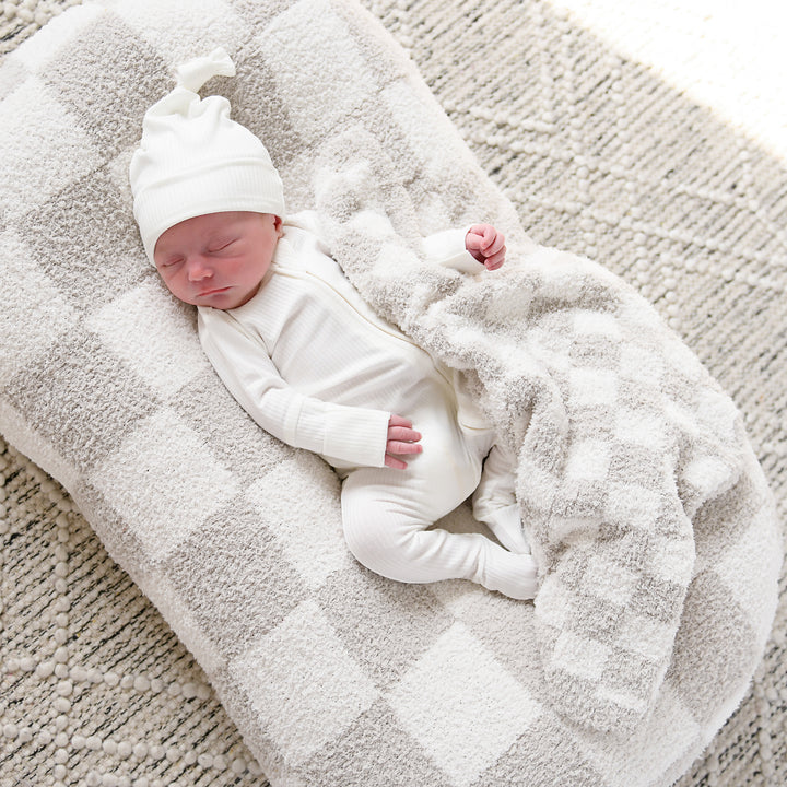 Charlie Ribbed KNOT HAT - Gigi and Max