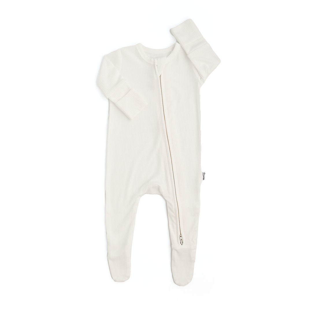 Charlie Ribbed ZIP Newborn - Gigi and Max