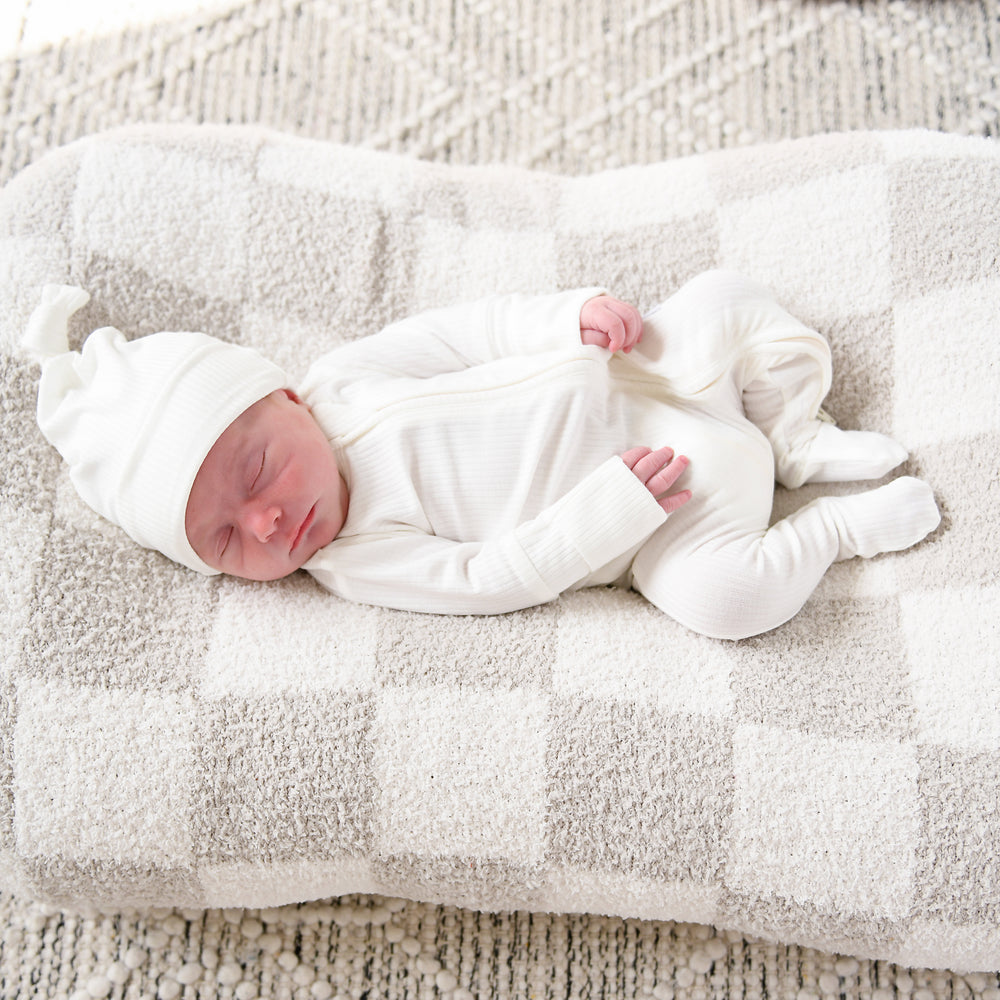 Charlie Ribbed KNOT HAT - Gigi and Max