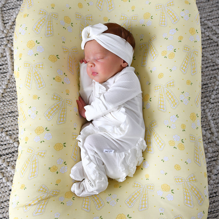 Charlie Ribbed RUFFLE ZIP Newborn - Gigi and Max