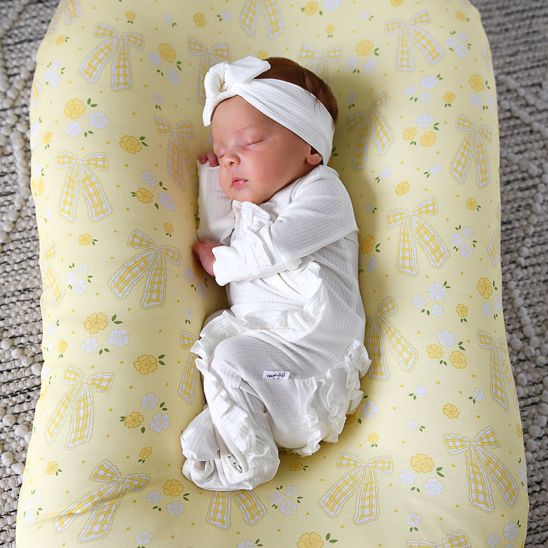 Charlie Ribbed RUFFLE ZIP Newborn