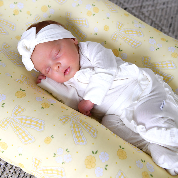 Charlie Ribbed RUFFLE ZIP Newborn - Gigi and Max